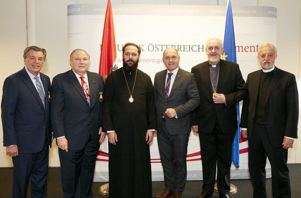 Archons make Religious Freedom Mission to Vienna, Austria, current seat of European Union Presidency